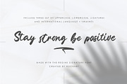 The Regine || Signature Font, a Script Font by Rochart (Thumbnail 8 of 11)
