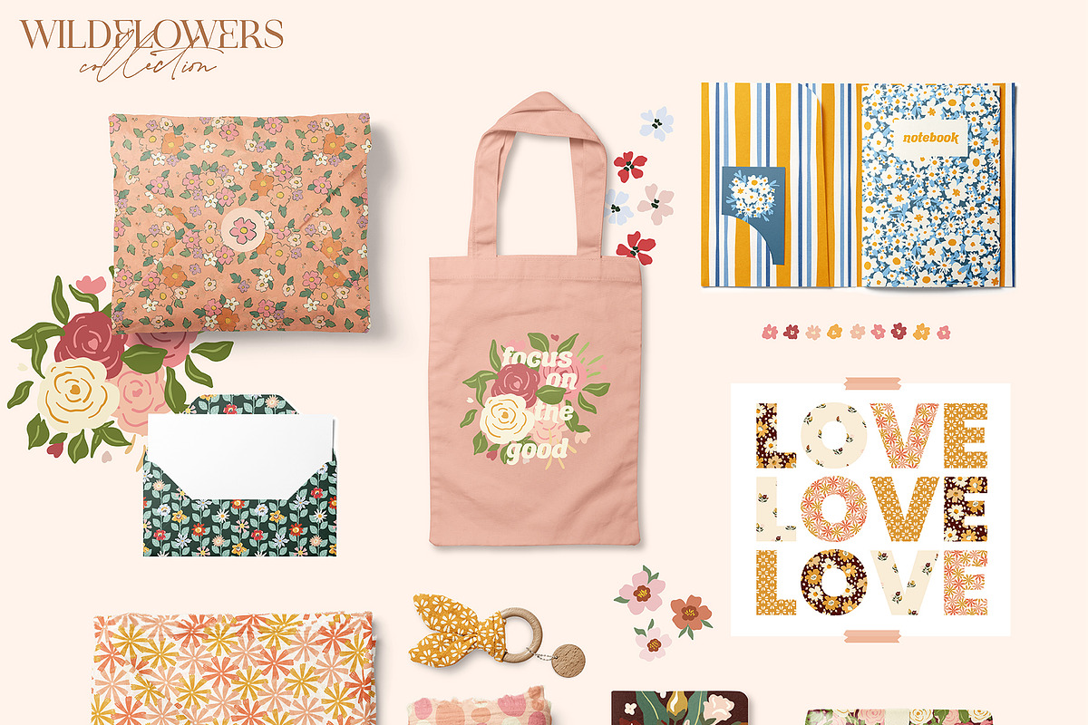 Wildflowers Collection, an Animal Illustration by Julia Dreams (Photo 2 of 7)