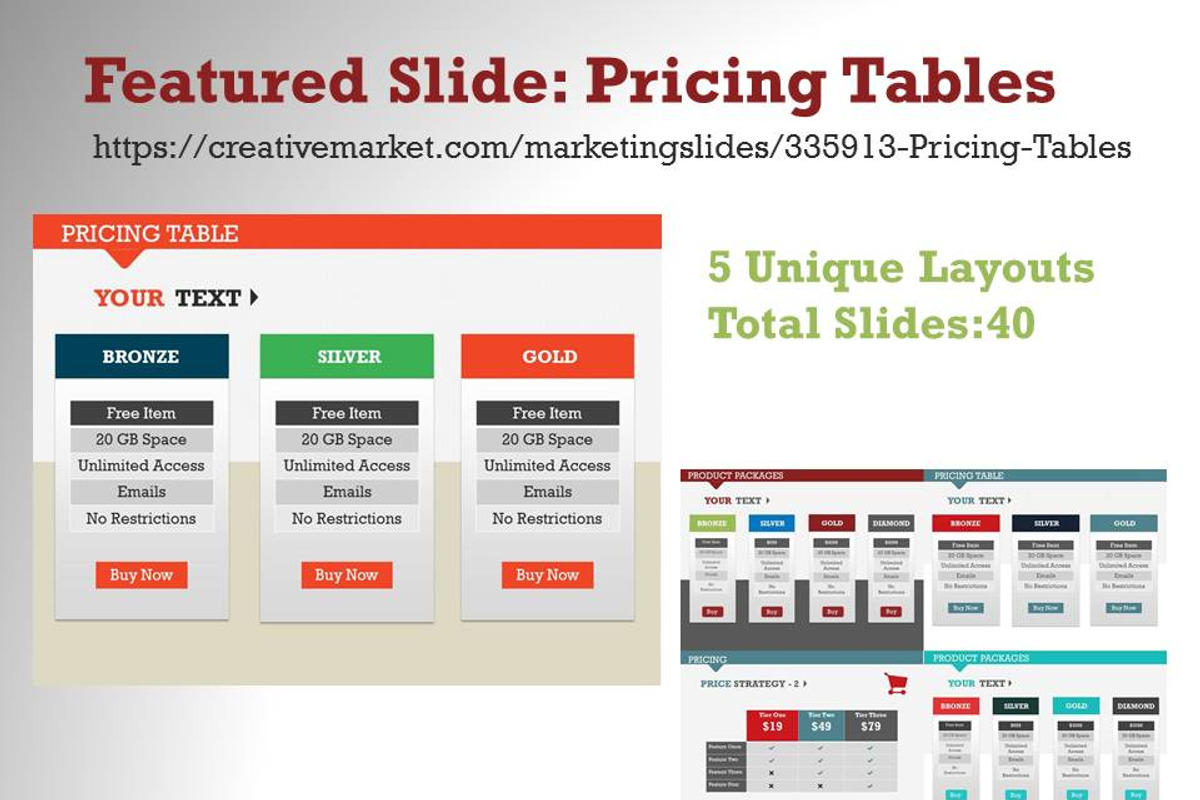 Target Market 1 PowerPoint Template, a Presentation Template by Yes Presentations (Photo 10 of 20)