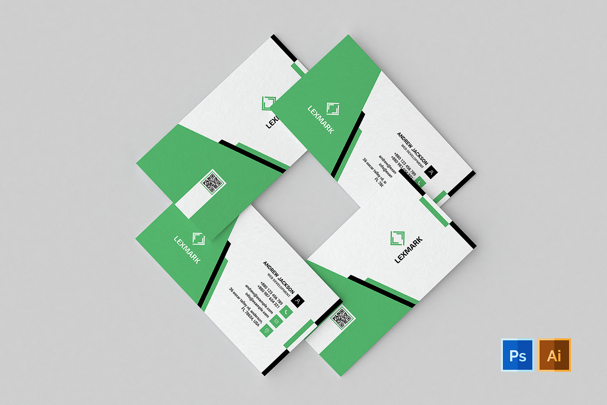 Business Card Template 55, a Business Card Template by BdThemes (Photo 3 of 4)