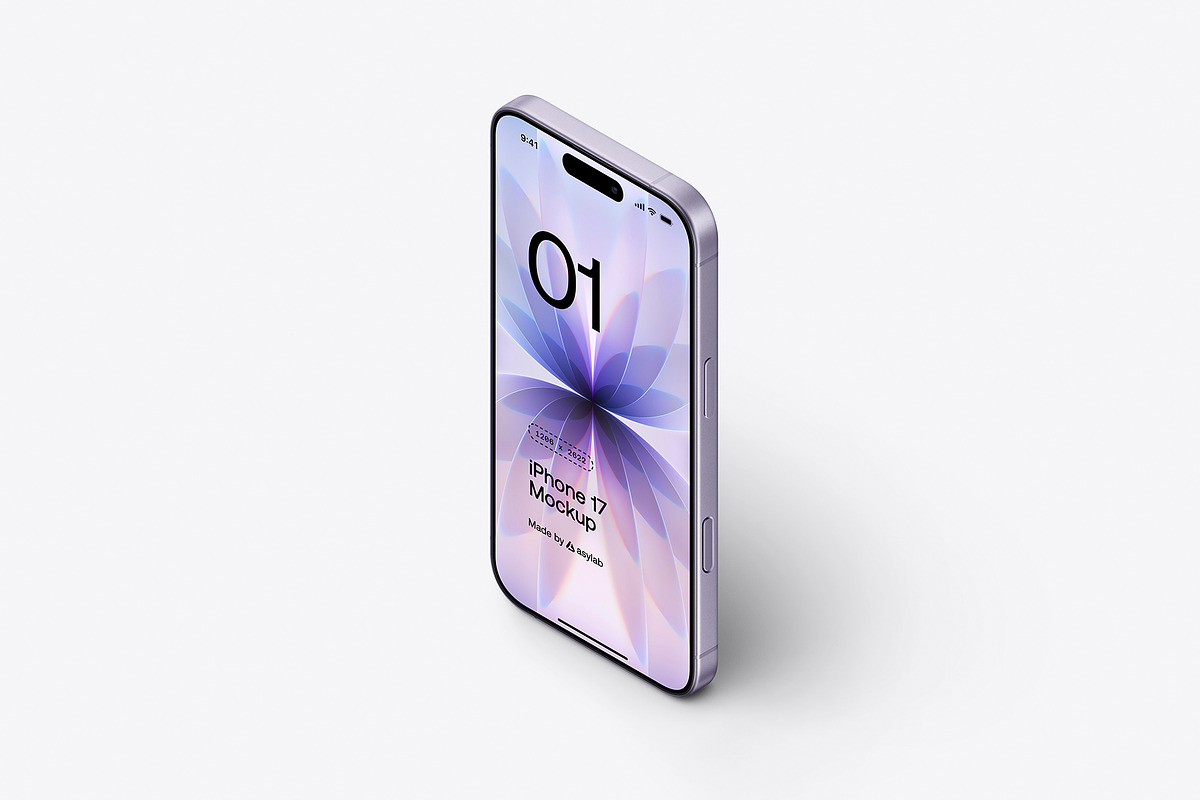 iPhone 17 - 24 Mockups Scenes, an iPhone Mockup by Asylab (Photo 25 of 61)