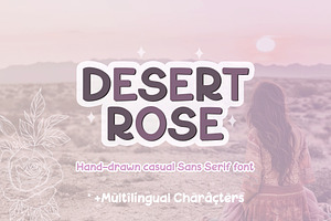 Hand Drawn Sans Serif Display Font