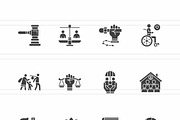 Global Human Rights & Social Justice, a Solid Icon by IconBunny (Thumbnail 2 of 2)