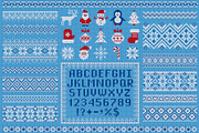 Christmas Sweater-Knitted Collection, an Object Graphic by JuliaMalinovskaya (Thumbnail 2 of 6)