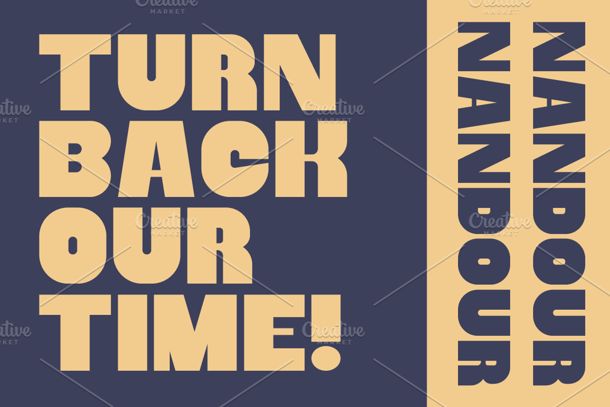 Nandour Fun Pop Sans Font, a Sans Serif Font by Artiveko (Photo 3 of 6)