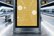Underground Subway Billboard Display, an Advertising Mockup by smishura (Thumbnail 2 of 3)