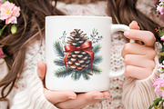 Cozy Christmas Vibes Clipart Bundle, an Illustration by RobertsArt (Thumbnail 3 of 7)