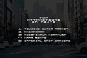 Tokyo - Minimal Japanese Typeface, a Sans Serif Font by HipFonts (Thumbnail 5 of 9)