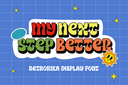 Retrorika Groovy Font, a Handwritten Font by Authentic Studio (Thumbnail 6 of 14)
