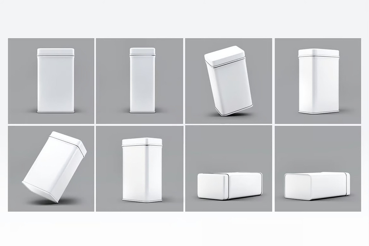 Metal Tin Can Mock-Up, a Product Mockup by Hubzway (Photo 6 of 6)