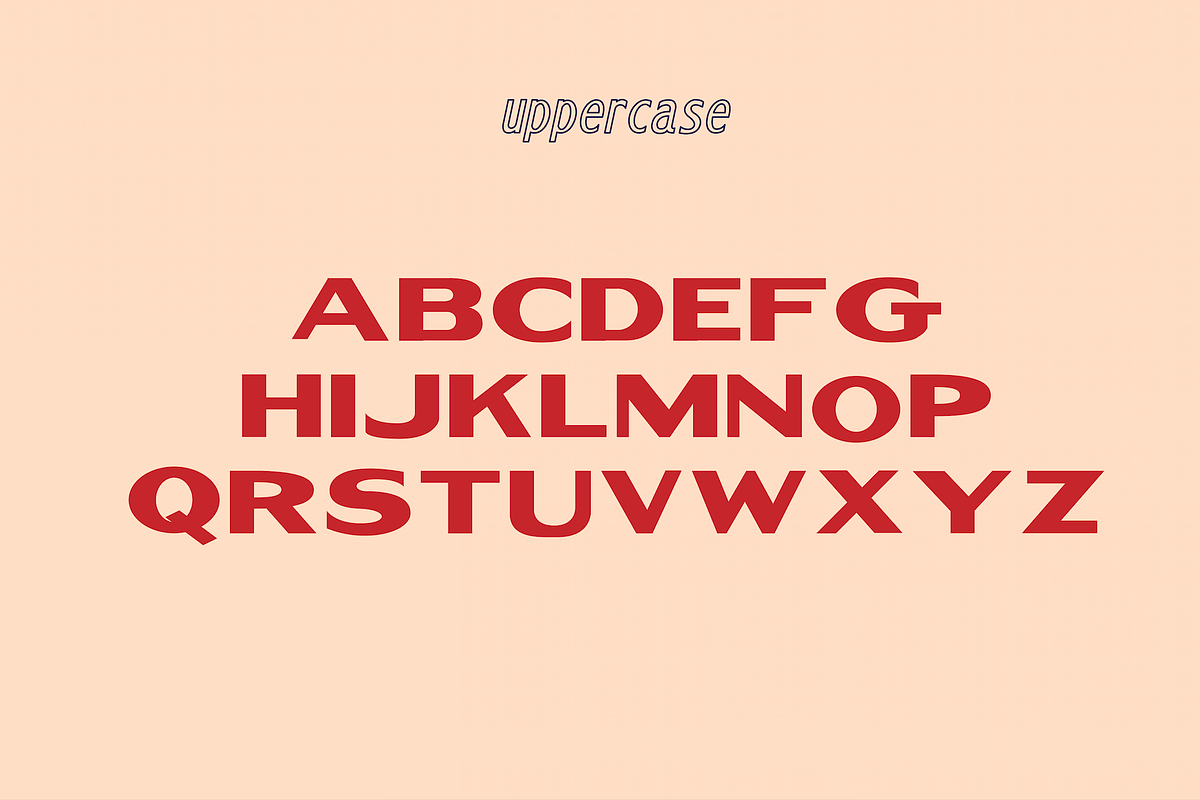 KH BIG N TALL TYPEFACE preview 7