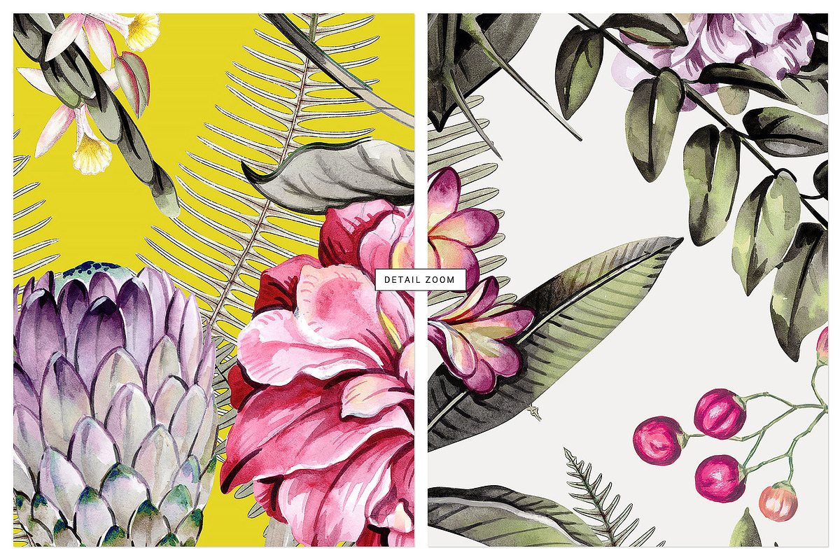 Soft Blossom Watercolor Floral Print, a Pattern Graphic by TSTUDIO (Photo 4 of 10)
