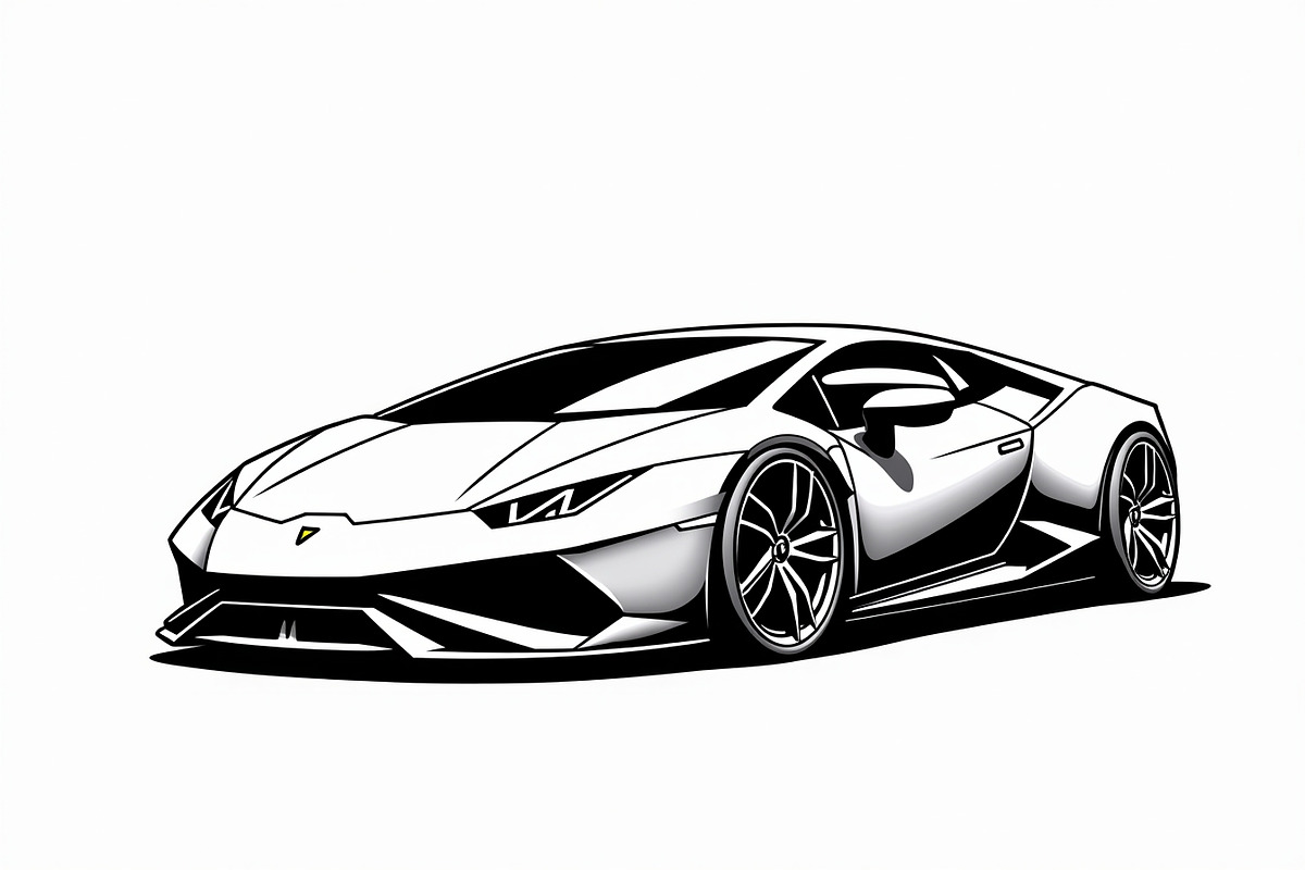 Luxury Car Clipart Vector Bundle, an Illustration by Creativeshirt (Photo 6 of 9)