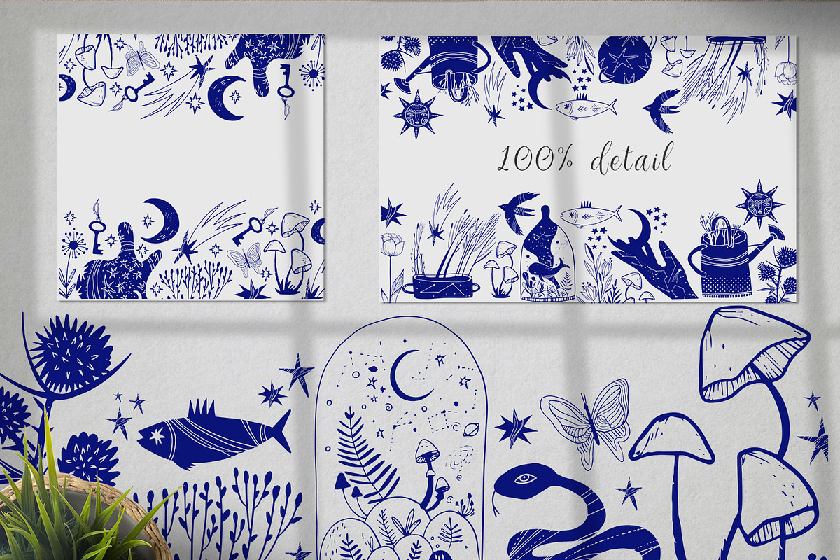 Magic bundle set, an Animal Illustration by annasokol_ (Photo 15 of 22)