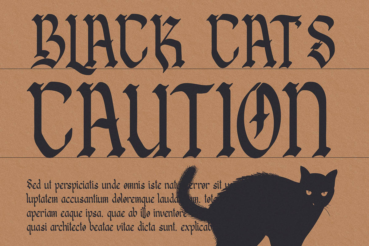 Zoldisx | Blackletter Typeface, a Blackletter Font by Denustudios (Photo 7 of 15)