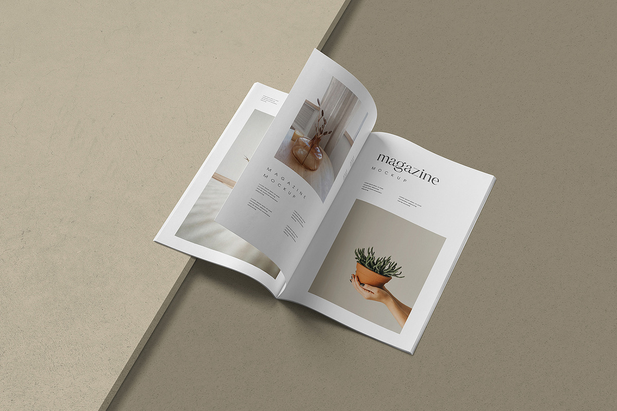 Magazine Mockup, a Product Mockup by ZippyPixels (Photo 1 of 4)
