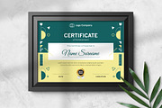Certificate Template, a Stationery Template by Panen Creative (Thumbnail 1 of 3)