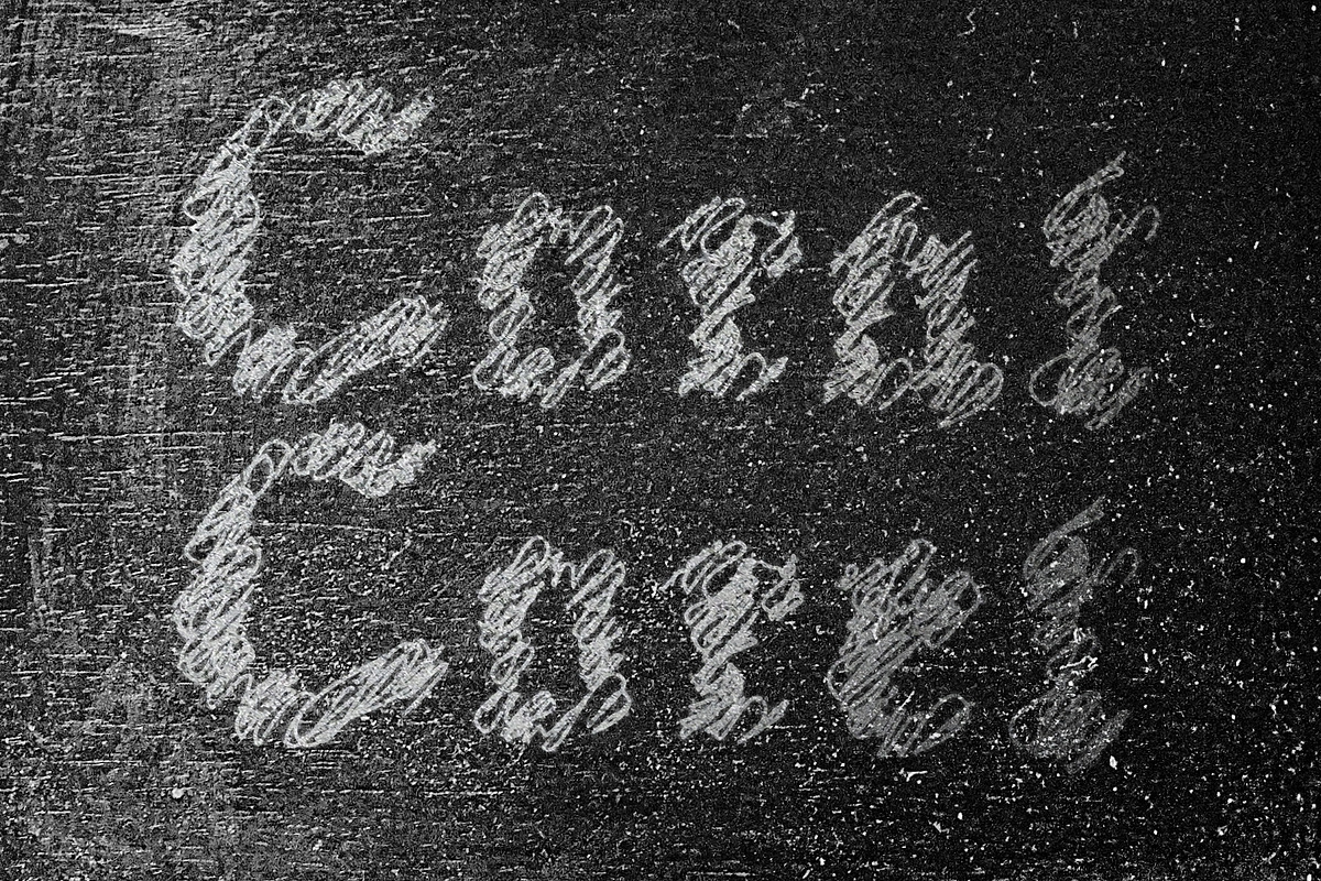Corat Coret, a Handwritten Font by Nickhard (Photo 4 of 5)