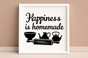Happiness is Homemade SVG, an Illustration by Awieee1 (Thumbnail 4 of 4)