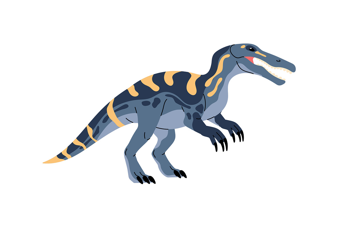 Dinosaurs set, seamless dino pattern, an Animal Illustration by PaperTrident (Photo 14 of 21)