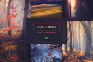 Red Aurora Artistic Lightroom Preset
