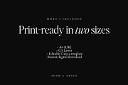 Modern Canva Letterhead Template, a Branding & Logo Template by Adam and Grace (Thumbnail 2 of 12)