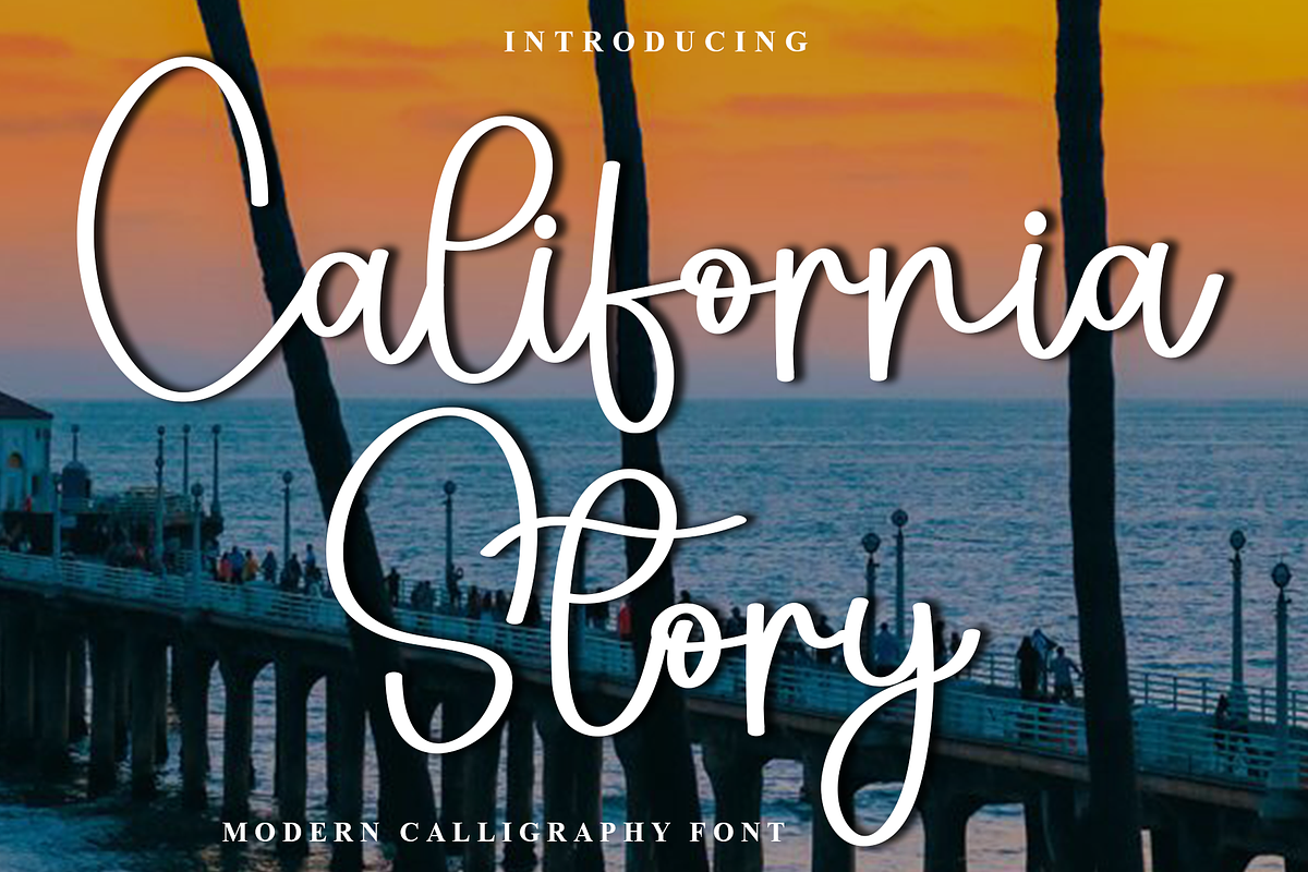 California Story, a Handwritten Font by FreshTypeINK (Photo 1 of 8)