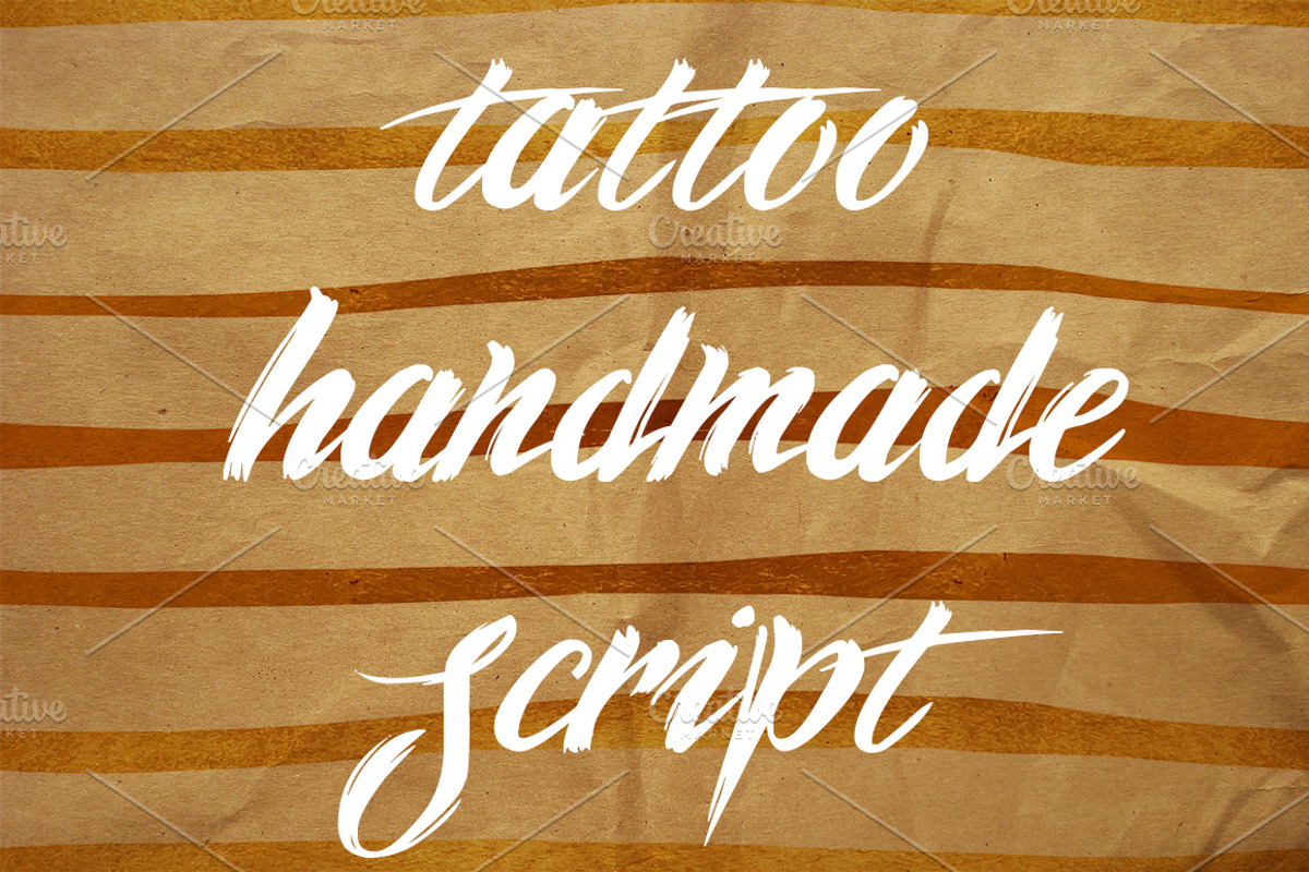 Graffiti font script preview 3