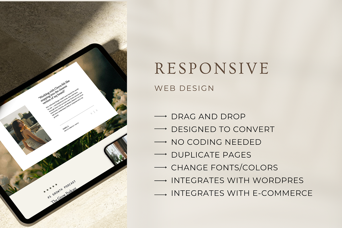 Showit Website Template for Coaches, a Websites & App Template by ALKEME STUDIO (Photo 9 of 10)