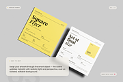 Square Flyer Mockup, an Advertising Mockup by Toasin Studio (Thumbnail 3 of 7)