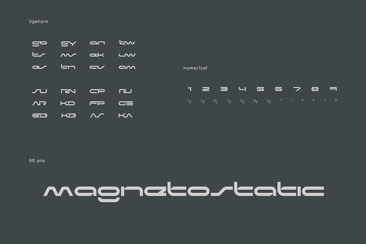 Mstov Futuristic Tech Font, a Font by baqoos (Photo 8 of 10)
