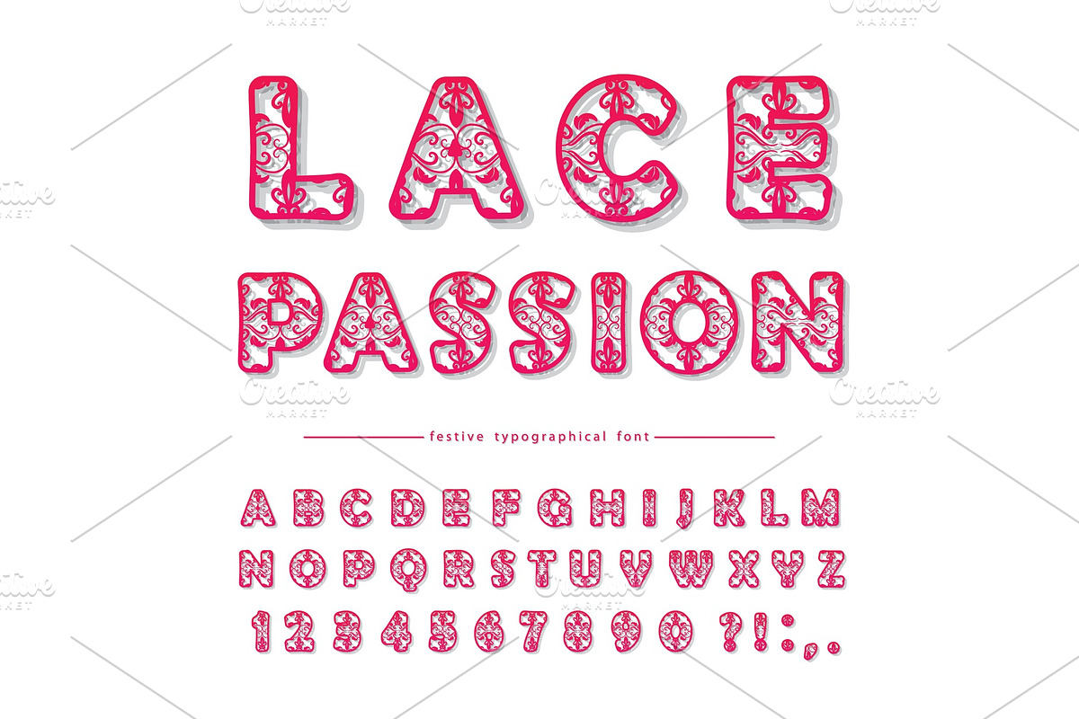 Openwork decorative alphabet, a Decorative Illustration by cutelittlethings