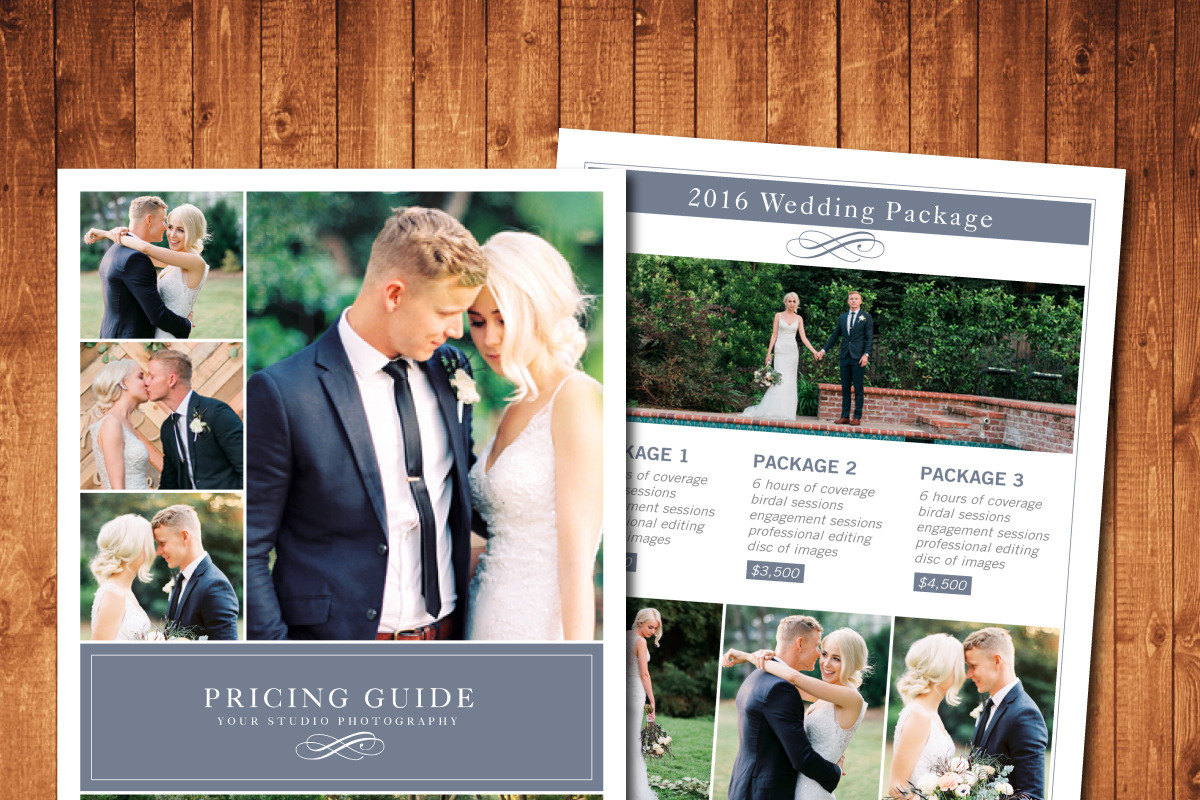 photography pricing template, a Brochure Template by DonyDesigns (Photo 1 of 2)