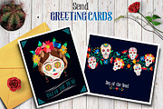 Day of the Dead - Skull Collection, a Graphic by Cienpies Design (Thumbnail 2 of 7)