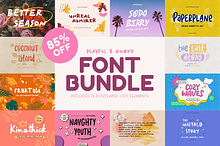 Playful Font Bundle SALE!!