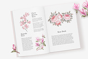 Blooming Paris. Motifs,Frame,pattern, an Illustration by Kotkoa (Thumbnail 7 of 21)
