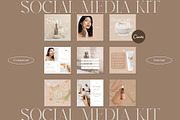 Beauty Magic Social Media Kit _Canva, a Social Media Template by ElladesignCo (Thumbnail 1 of 7)