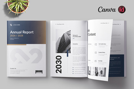 Annual Report Template | Canva
