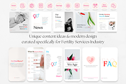 300 Fertility Social Media BUNDLE, a Social Media Template by PatternLab. (Thumbnail 6 of 9)