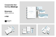 Corporate Stationery Mockup, a Product Mockup by ianmikraz (Thumbnail 1 of 5)