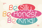Party Snoky - Playful Display Font, a Handwritten Font by Pandeka Studio (Thumbnail 2 of 9)