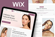 Aesthetics Wix Studio Website, a Wix Template by Kitteeh (Thumbnail 1 of 11)