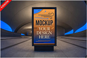 Poster Urban Underpass Mockup PSD, an Advertising Mockup by Bruno's Shop (Thumbnail 1 of 3)