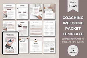 Coaching Welcome Packet Template