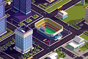 Cartoon Low Poly Town City Pack, an Environmental 3D Model by Anton Moek (Thumbnail 7 of 11)