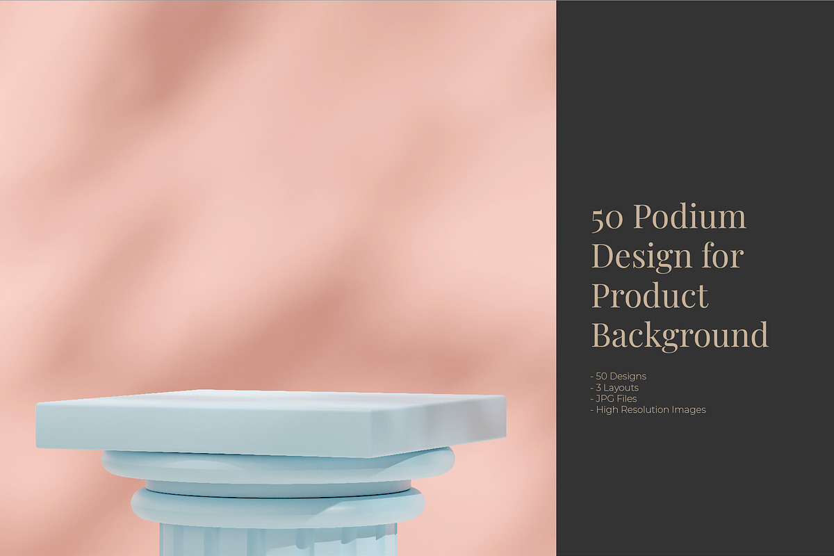 50 Podium for Product Background, a Background Graphic by faustudio (Photo 1 of 4)