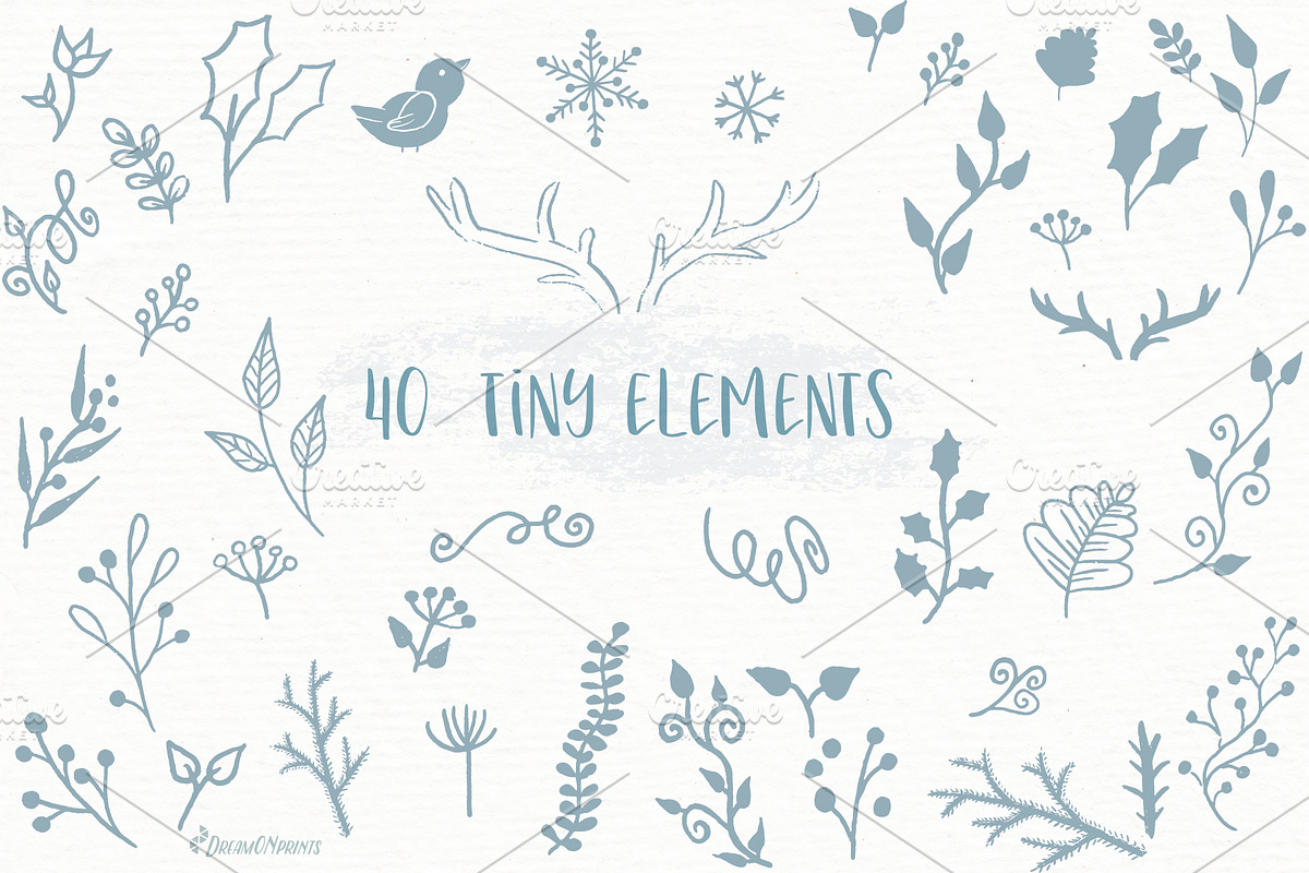Christmas Gnomes & Friends, an Animal Illustration by DreamONprints (Photo 8 of 14)