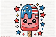 4Th Of July Clipart Bundle, a Texture Graphic by crative8112 (Thumbnail 7 of 8)