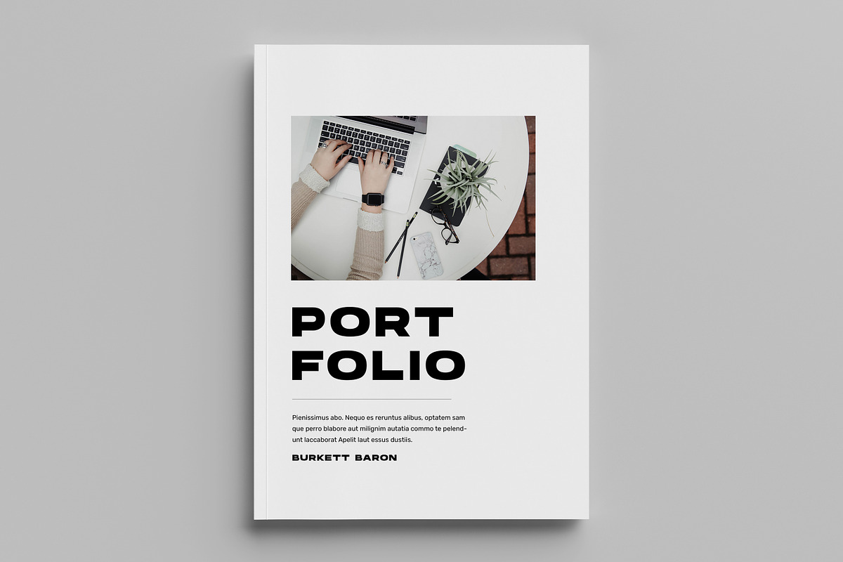 Creative Portfolio, a Brochure Template by FlyeredTemplate (Photo 1 of 11)