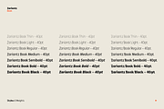 Zariantz Book, a Sans Serif Font by Unio Designs (Thumbnail 10 of 17)